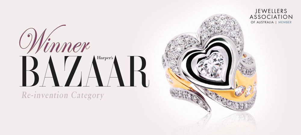 Winner Harper's Bazaar Re-invention Category 2009, Heart Shaped Diamond Ring