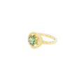 18ct yellow gold Green Sapphire Ring