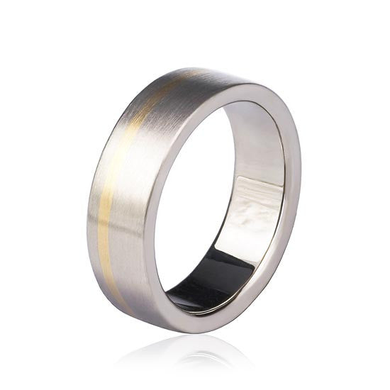 18ct Gold Gents Wedding Ring